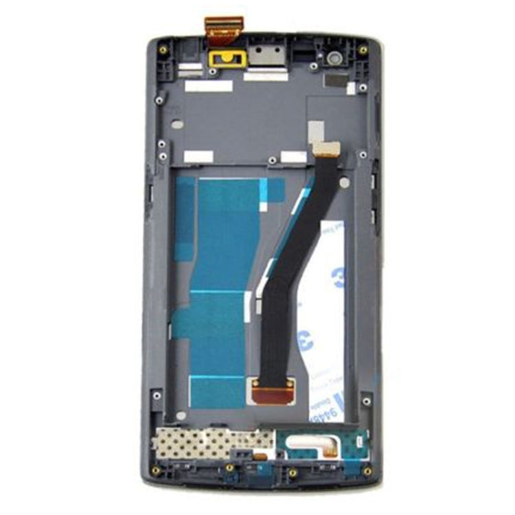 For OnePlus One LCD Display + Touch Panel with Frame (Black)