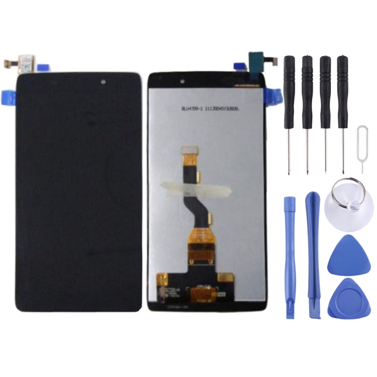 OEM LCD Screen for Alcatel One Touch Idol 3 / OT-6039 / OT6039 / 6039 with Digitizer Full Assembly (Black)