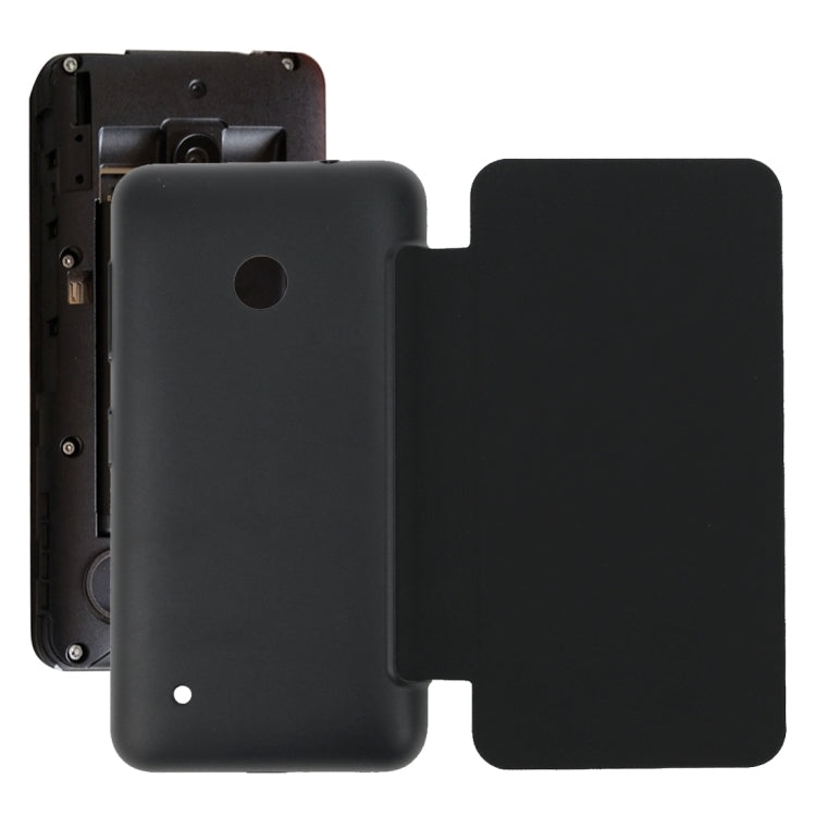 Horizontal Flip Solid Color Battery Back Cover Case for Nokia Lumia 530 / N530