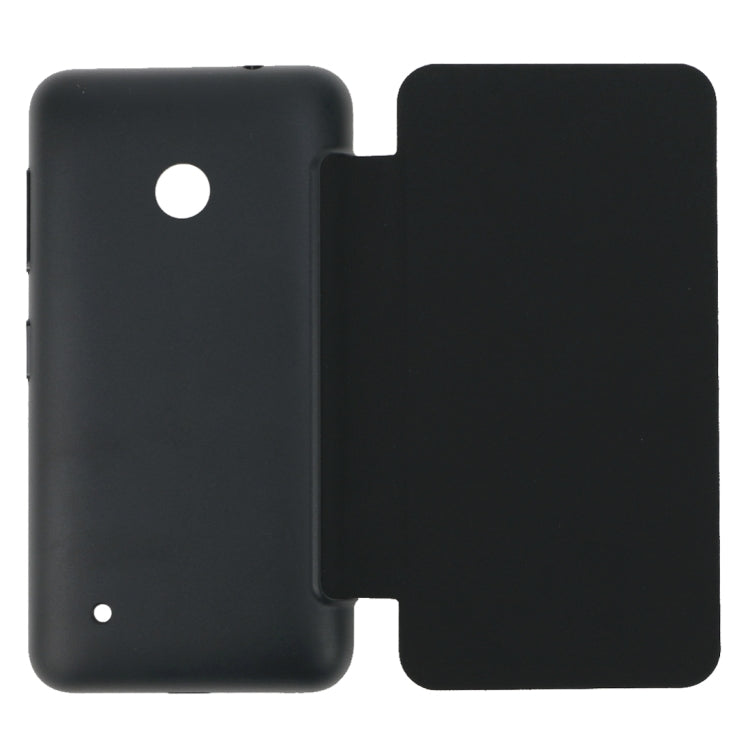 Horizontal Flip Solid Color Battery Back Cover Case for Nokia Lumia 530 / N530
