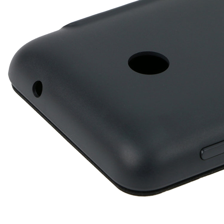 Horizontal Flip Solid Color Battery Back Cover Case for Nokia Lumia 530 / N530