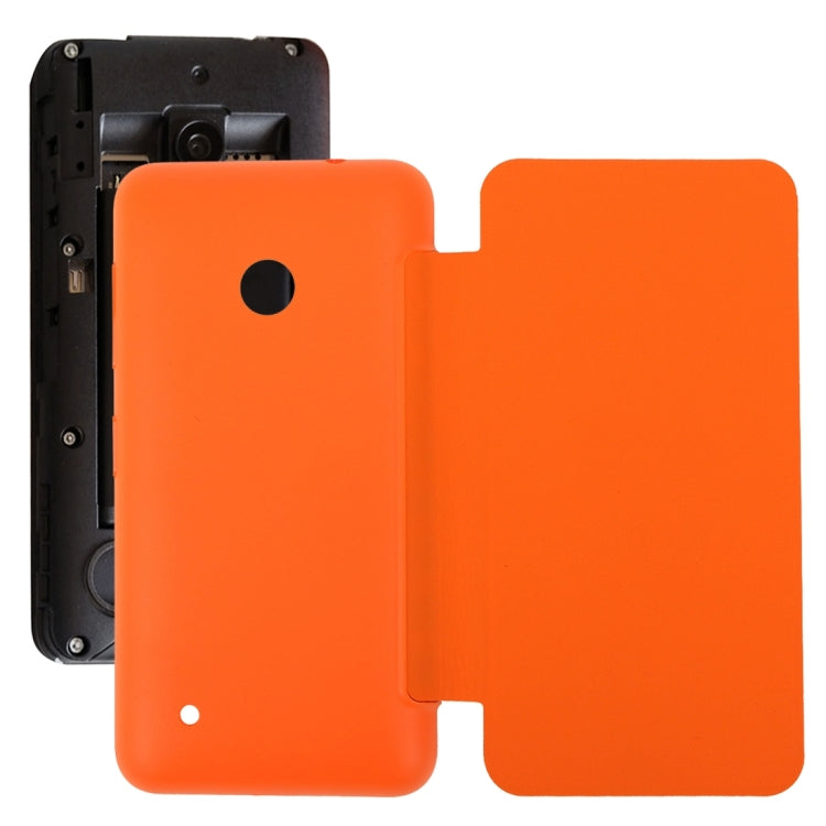 Horizontal Flip Solid Color Battery Back Cover Case for Nokia Lumia 530 / N530