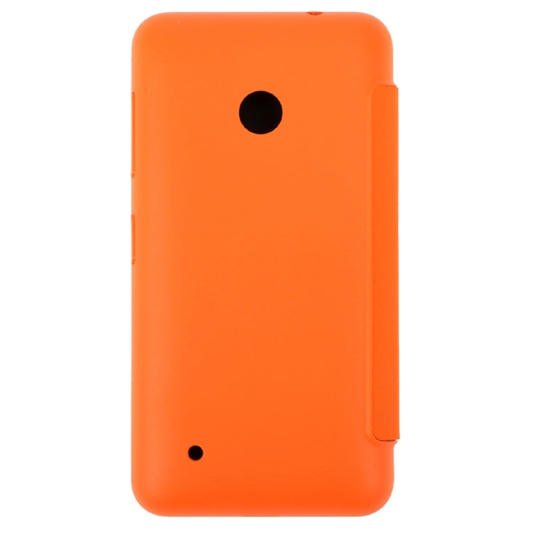 Horizontal Flip Solid Color Battery Back Cover Case for Nokia Lumia 530 / N530