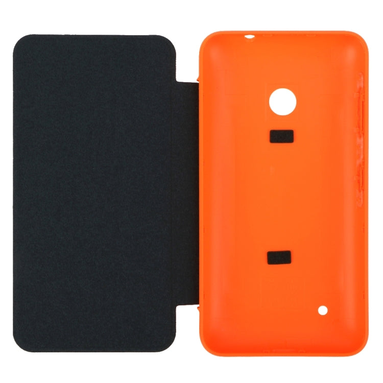 Horizontal Flip Solid Color Battery Back Cover Case for Nokia Lumia 530 / N530