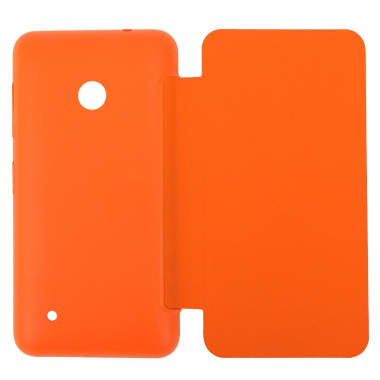 Horizontal Flip Solid Color Battery Back Cover Case for Nokia Lumia 530 / N530