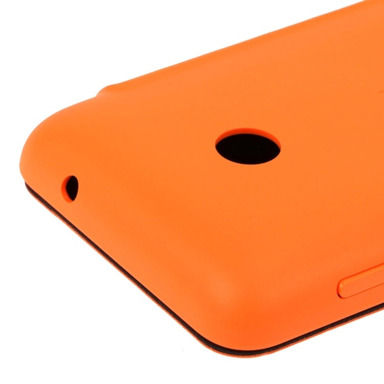 Horizontal Flip Solid Color Battery Back Cover Case for Nokia Lumia 530 / N530