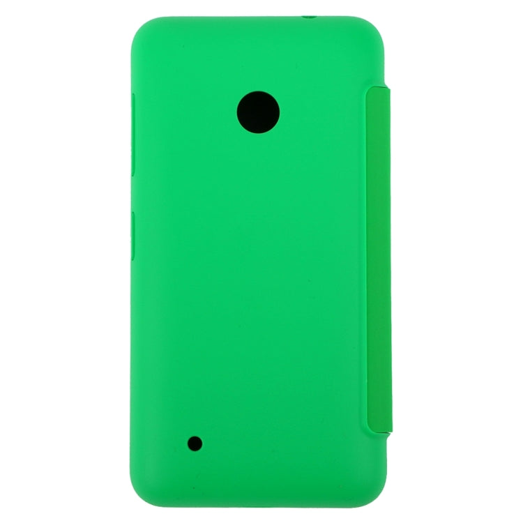 Horizontal Flip Solid Color Battery Back Cover Case for Nokia Lumia 530 / N530