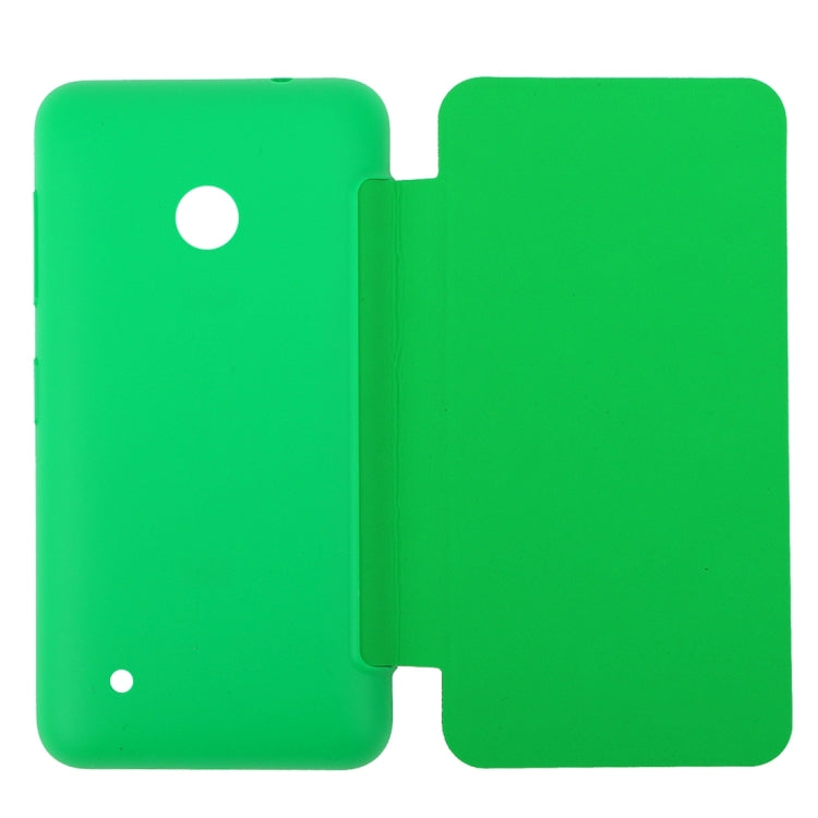 Horizontal Flip Solid Color Battery Back Cover Case for Nokia Lumia 530 / N530