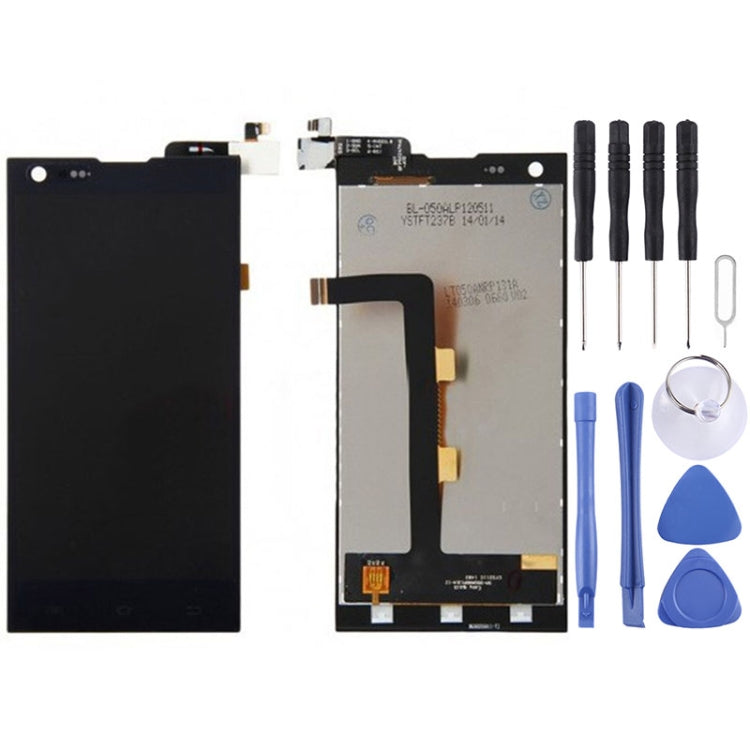 LCD Display + Touch Panel  for THL T100 / T100S(Black)