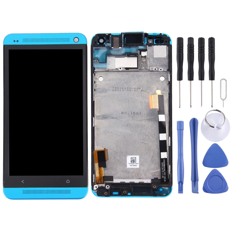 LCD Display + Touch Panel with Frame  for HTC One M7 / 801e