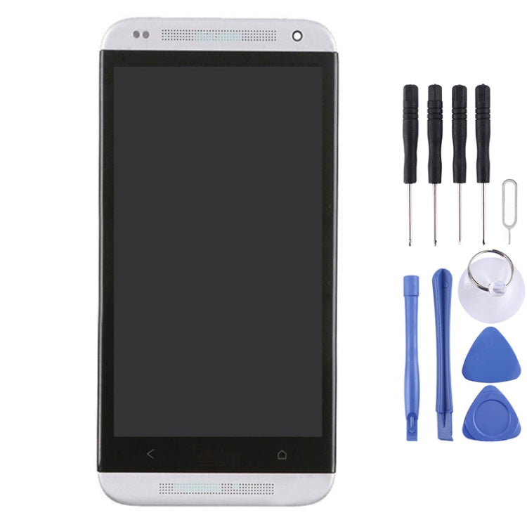 3 in 1 for HTC Desire 601 (LCD + Frame + Touch Pad) Digitizer Assembly(White)