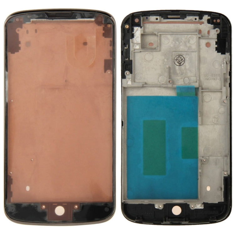 Middle Frame Bezel  for Google Nexus 4 / E960(Black)