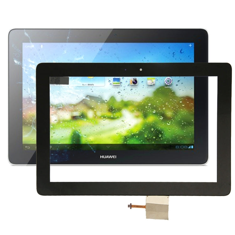For Huawei MediaPad 10 Link / S10-201 / S10-201u / S10-201wa Touch Panel with Frame(Black)