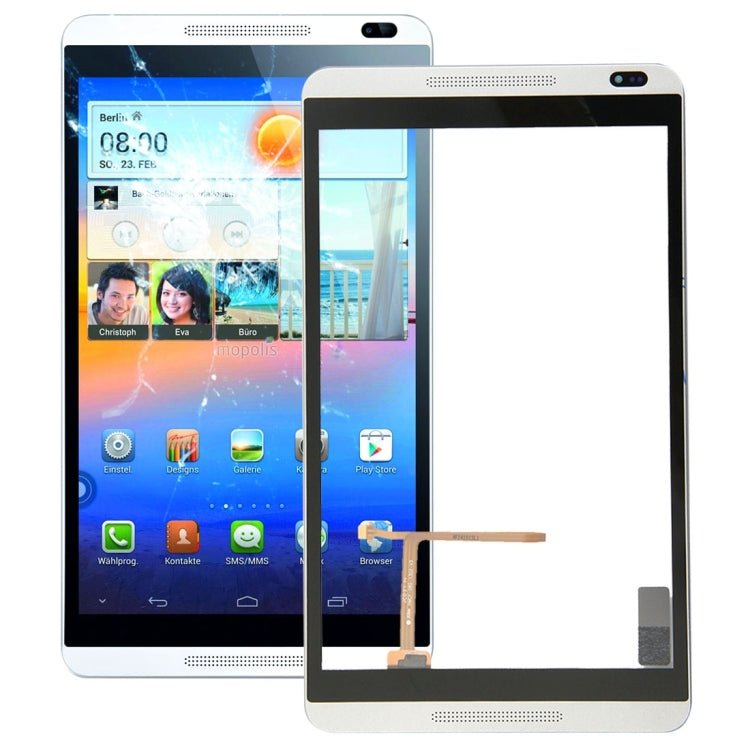 For Huawei Mediapad M1 8.0 / S8-306L / S8-301L / S8-301u Touch Panel with Frame(Silver)