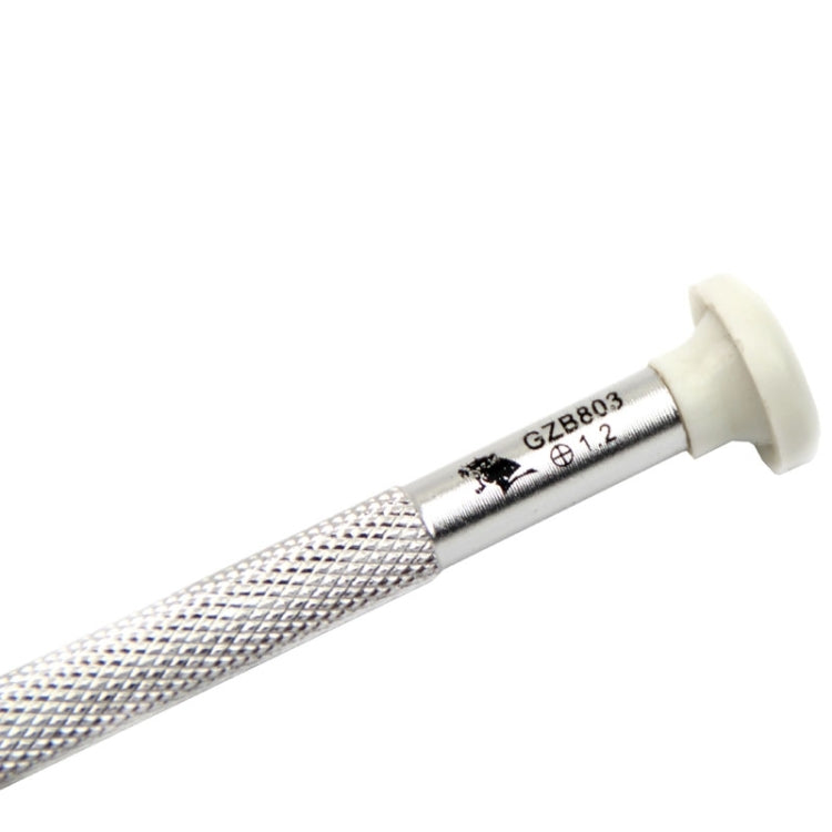 GZB-8803 Professional Versatile 1.2 Cross Screwdriver for Apple iPhone / Samsung / Blackberry Universal Other Mobile Phone(Silver)