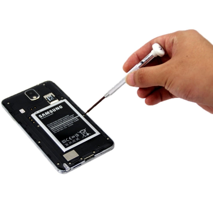 GZB-8803 Professional Versatile 1.2 Cross Screwdriver for Apple iPhone / Samsung / Blackberry Universal Other Mobile Phone(Silver)