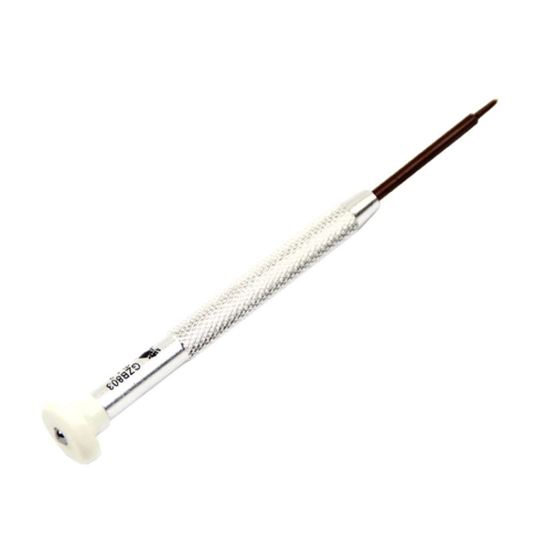 GZB-8803 Professional Versatile 0.8 Pentagonal Screwdriver for Apple iPhone / Samsung / Blackberry Universal Other Mobile Phone(Silver)