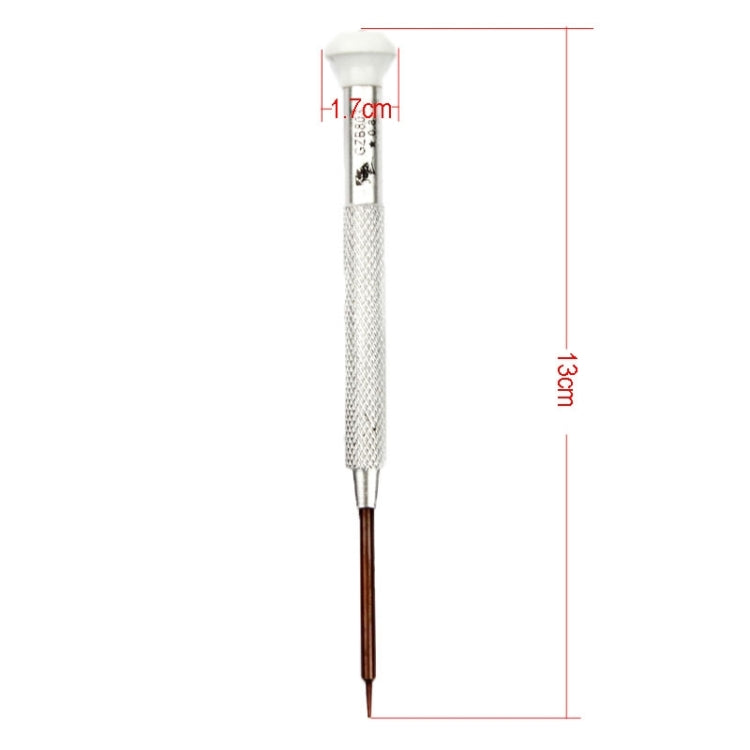 GZB-8803 Professional Versatile 0.8 Pentagonal Screwdriver for Apple iPhone / Samsung / Blackberry Universal Other Mobile Phone(Silver)
