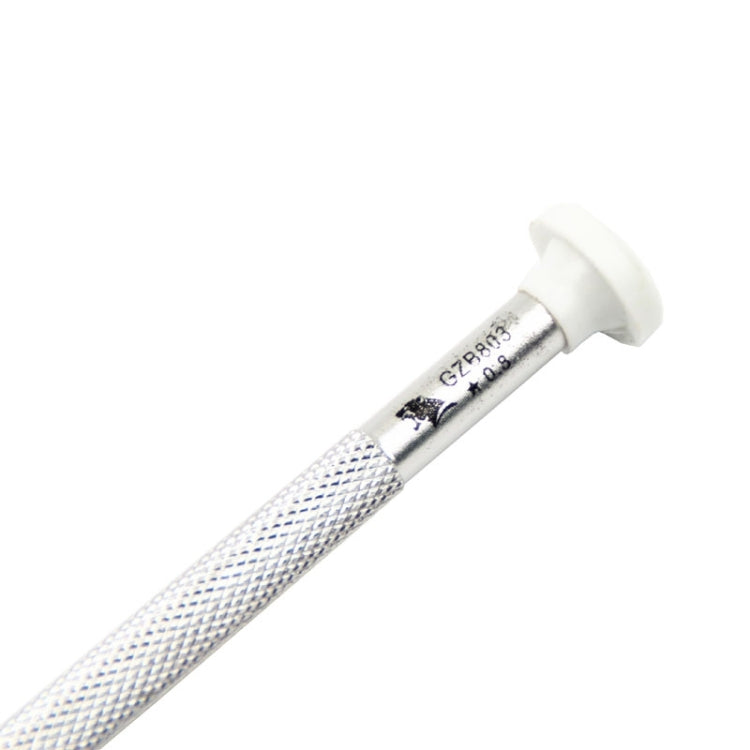 GZB-8803 Professional Versatile 0.8 Pentagonal Screwdriver for Apple iPhone / Samsung / Blackberry Universal Other Mobile Phone(Silver)