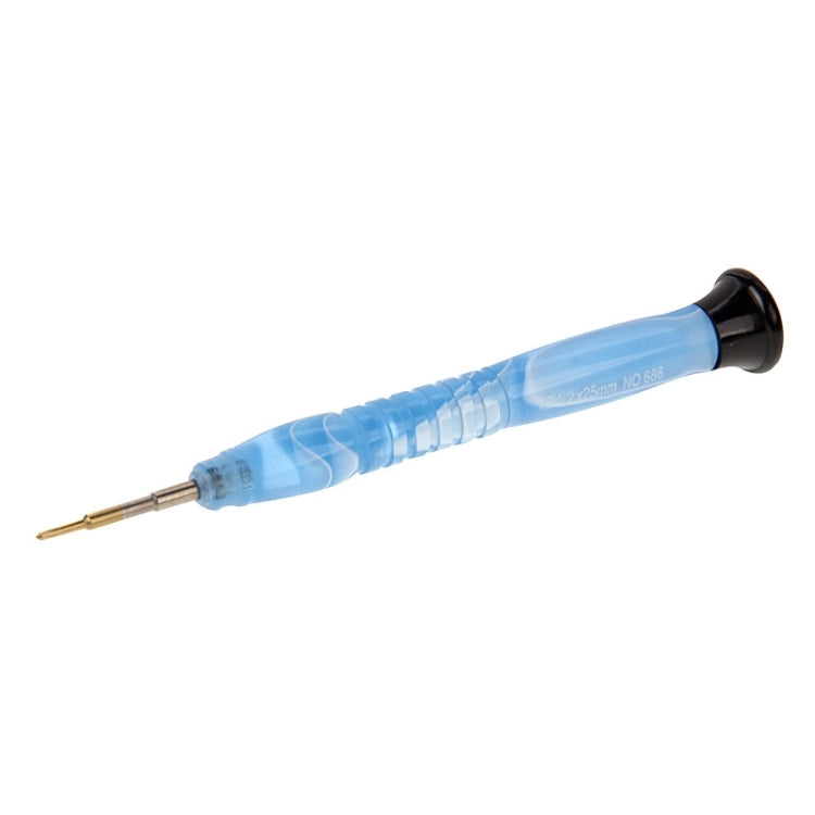 XL-1.2 Embedded Crystal Flower Professional Versatile 1.2 Cross Screwdriver for Mobile Phone / Tablets Repair, Random Color Delivery