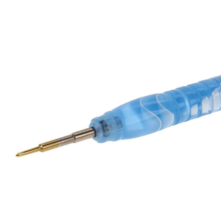 XL-1.2 Embedded Crystal Flower Professional Versatile 1.2 Cross Screwdriver for Mobile Phone / Tablets Repair, Random Color Delivery