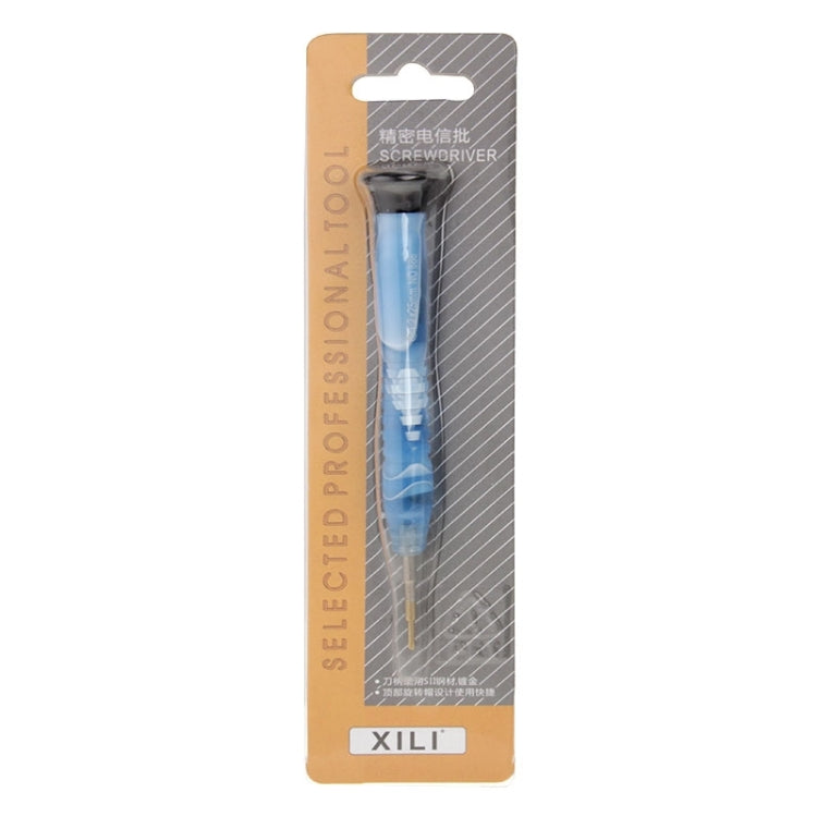 XL-1.2 Embedded Crystal Flower Professional Versatile 1.2 Cross Screwdriver for Mobile Phone / Tablets Repair, Random Color Delivery