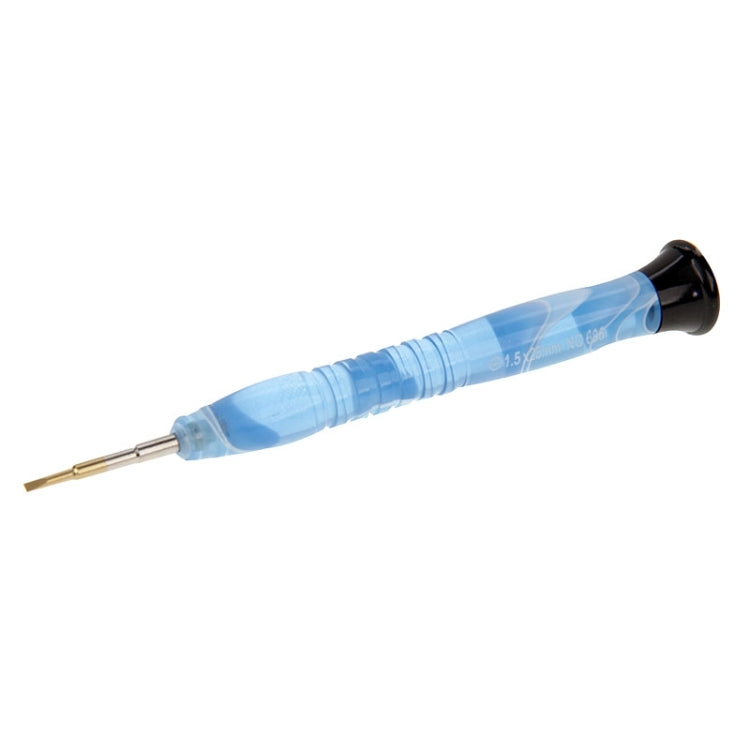 XL-1.5 Embedded Crystal Flower Professional Versatile 1.5 Straight Screwdriver for Mobile Phone / Tablets Repair, Random Color Delivery