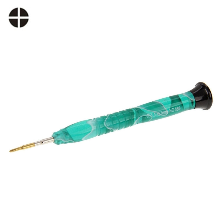 XL-1.5 Embedded Crystal Flower Professional Versatile 1.5 Cross Screwdriver for Mobile Phone / Tablets Repair, Random Color Delivery