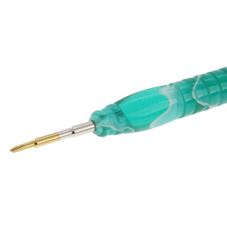 XL-1.5 Embedded Crystal Flower Professional Versatile 1.5 Cross Screwdriver for Mobile Phone / Tablets Repair, Random Color Delivery