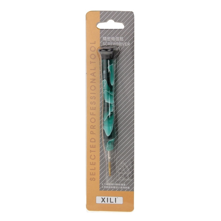 XL-1.5 Embedded Crystal Flower Professional Versatile 1.5 Cross Screwdriver for Mobile Phone / Tablets Repair, Random Color Delivery
