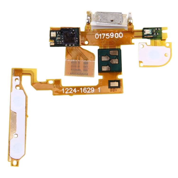 Power Button Flex Cable & Earpiece Speaker for Sony Ericsson Xperia X10 / X10i / X10a