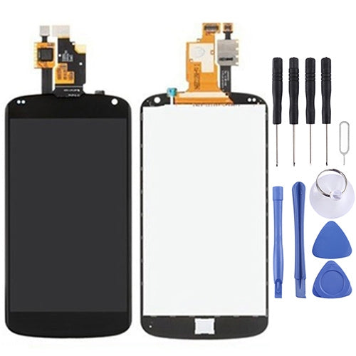 LCD Display + Touch Panel  for Google Nexus 4 / E960(Black)