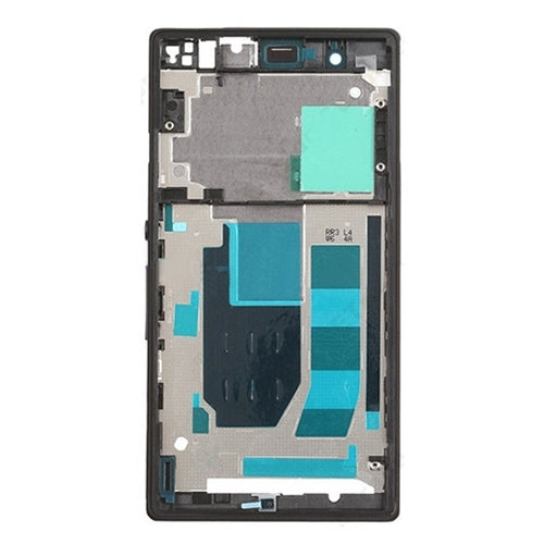 Front Housing LCD Frame Bezel Plate  for Sony Xperia Z / L36h / C6602 / C6603(Black)