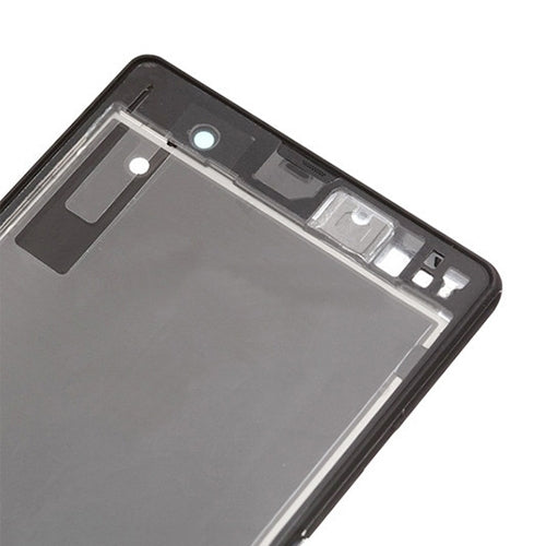 Front Housing LCD Frame Bezel Plate  for Sony Xperia Z / L36h / C6602 / C6603(Black)