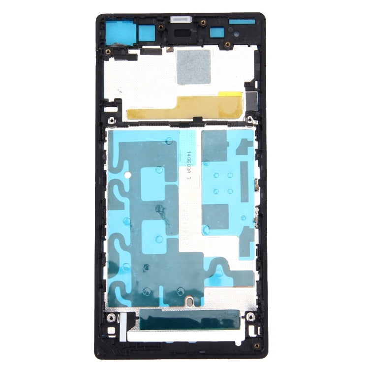 Front Housing LCD Frame Bezel Plate  for Sony Xperia Z1 / C6902 / L39h / C6903 / C6906 / C6943