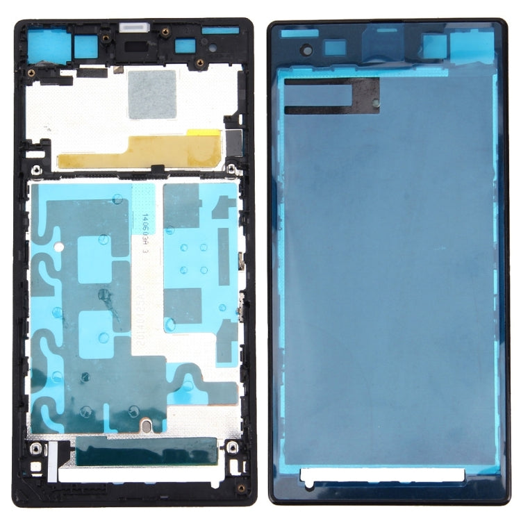 Front Housing LCD Frame Bezel Plate  for Sony Xperia Z1 / C6902 / L39h / C6903 / C6906 / C6943
