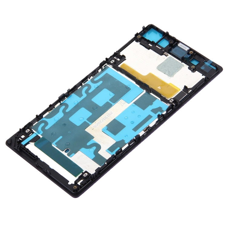 Front Housing LCD Frame Bezel Plate  for Sony Xperia Z1 / C6902 / L39h / C6903 / C6906 / C6943