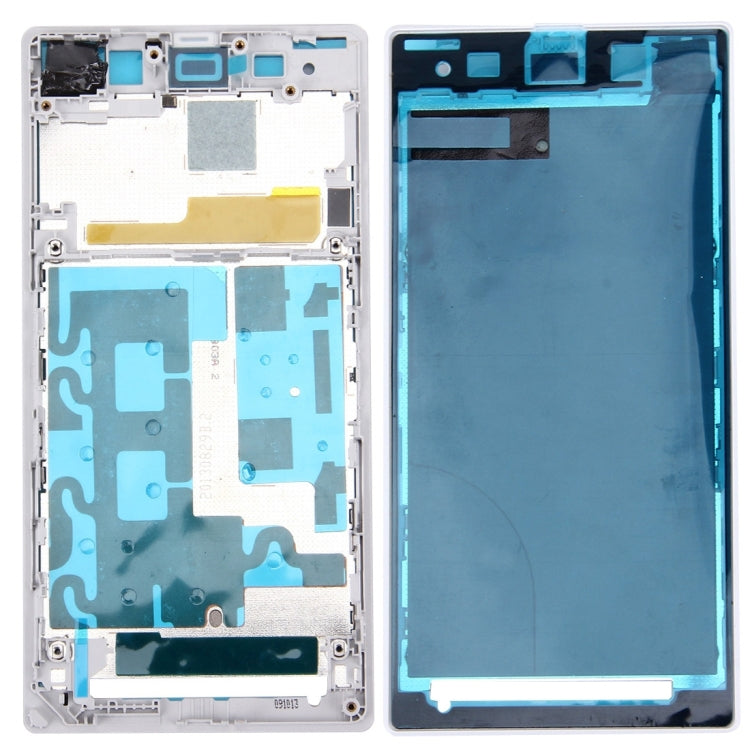 Front Housing LCD Frame Bezel Plate  for Sony Xperia Z1 / C6902 / L39h / C6903 / C6906 / C6943