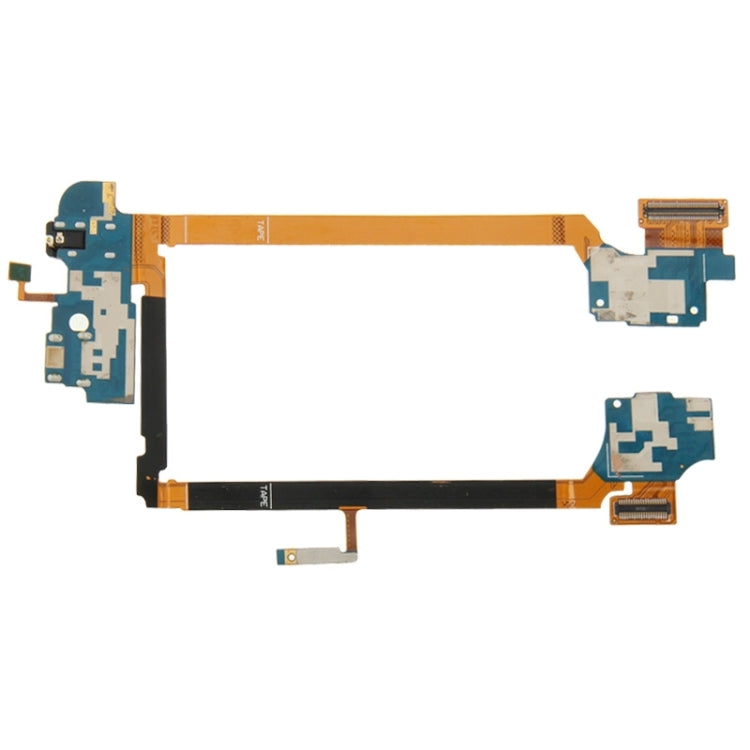 Charging Port Flex Cable Ribbon with Earphone Jack for LG G2 / D800