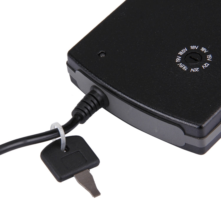 ZB2045A 90W Universal AC Power Adapter Charger with 8 Connectors for Laptop Notebook, EU Plug(Black)