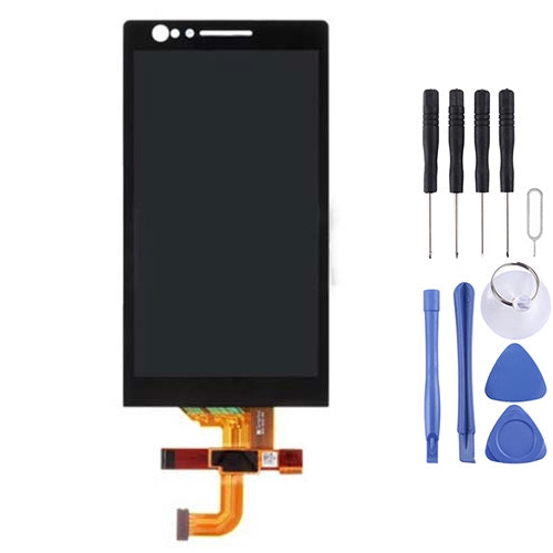 LCD Display + Touch Panel  for Sony Xperia P LT22i(Black)
