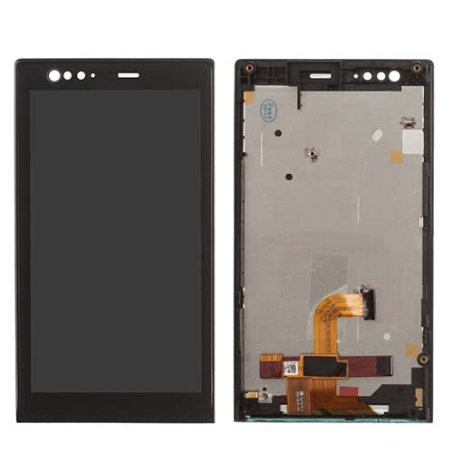 LCD Display + Touch Panel  for Sony Xperia P LT22i(Black)
