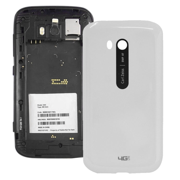Smooth Surface Plastic Back Housing Cover for Nokia Lumia 822