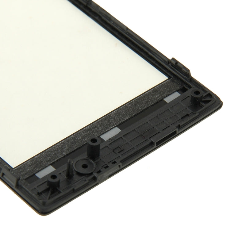 Touch Panel with Frame  for Nokia Lumia 520(Black)