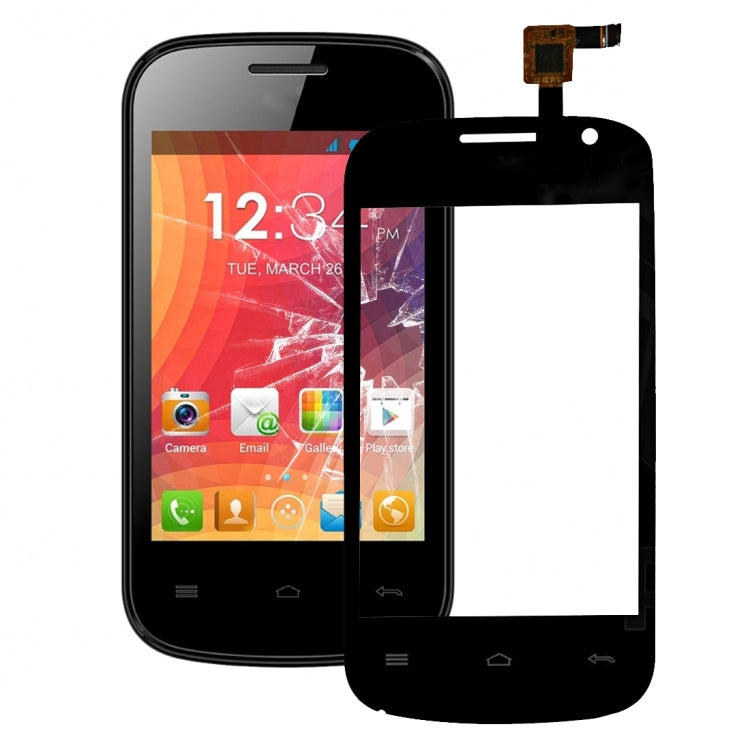 Touch Panel for Blu Dash Junior D140(Black)