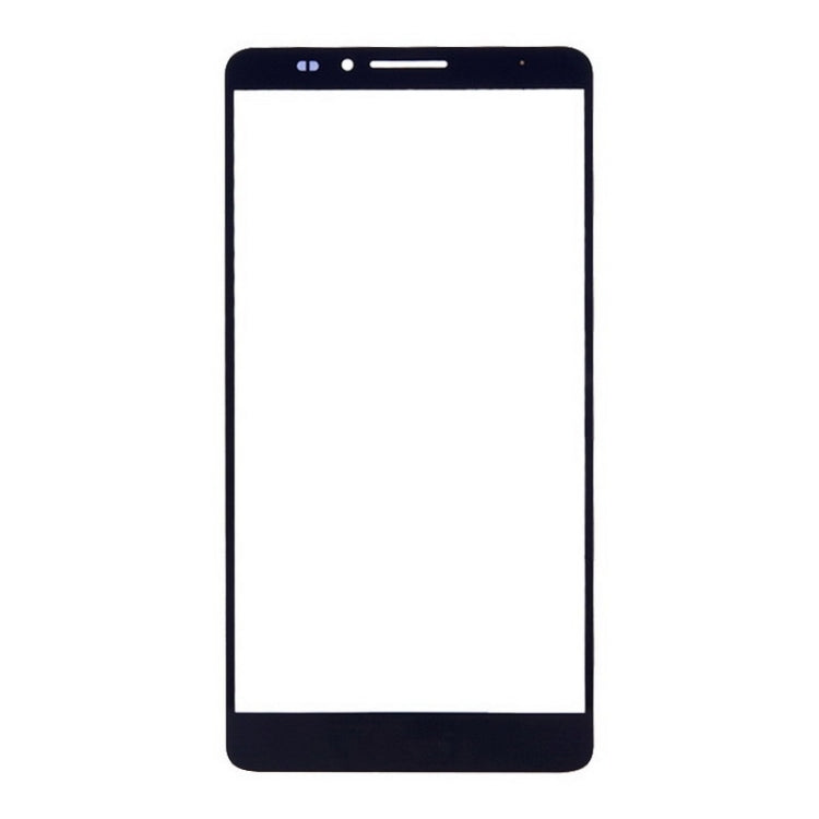 For Huawei Ascend Mate7  Front Screen Outer Glass Lens(Black)