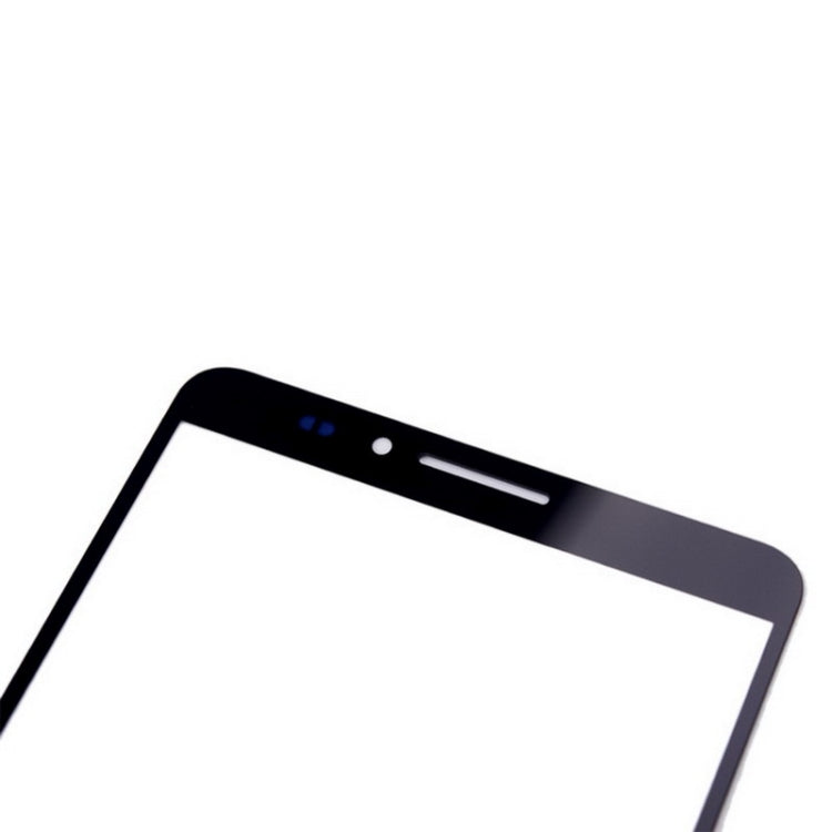 For Huawei Ascend Mate7  Front Screen Outer Glass Lens(Black)