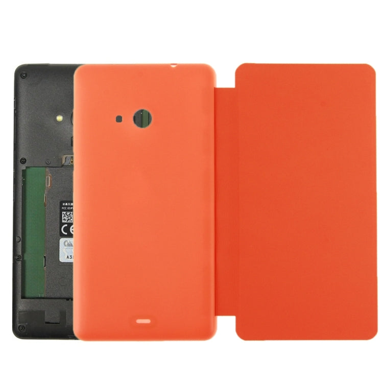 Original Horizontal Flip Leather Case + Plastic Back Cover for Microsoft Lumia 535
