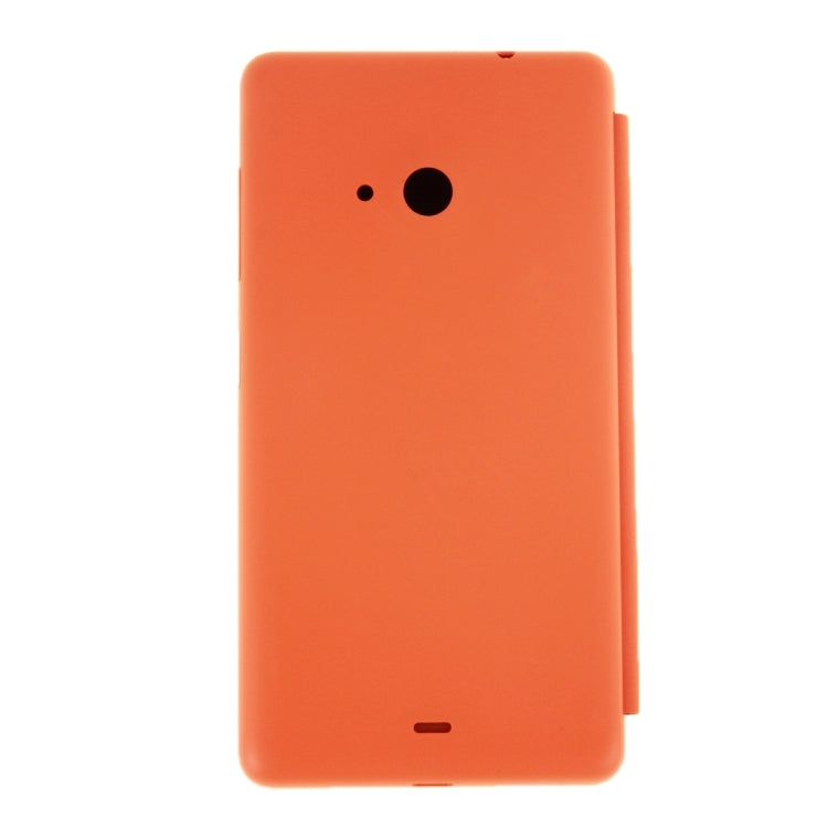 Original Horizontal Flip Leather Case + Plastic Back Cover for Microsoft Lumia 535