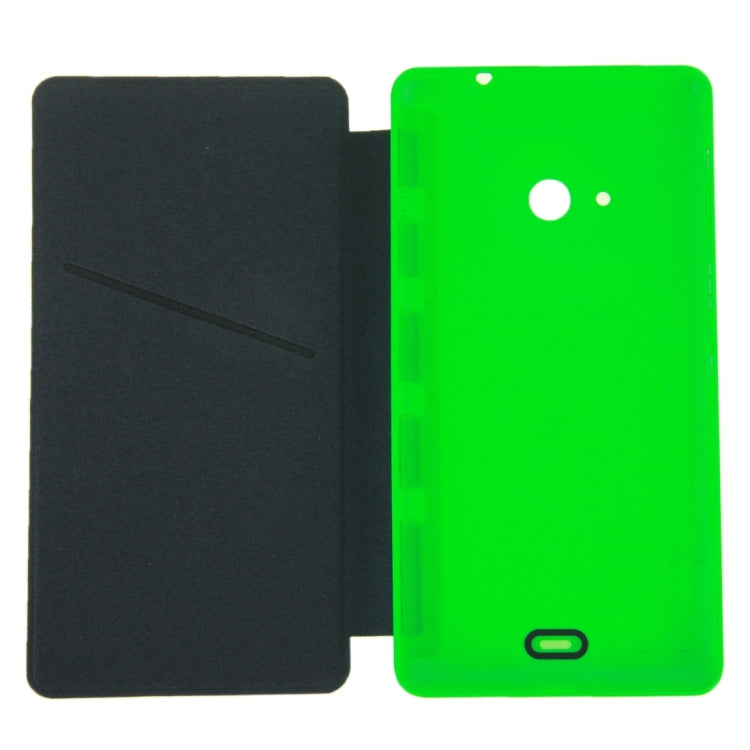 Original Horizontal Flip Leather Case + Plastic Back Cover for Microsoft Lumia 535